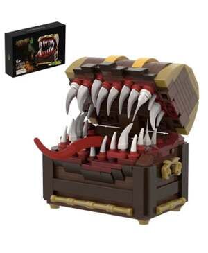 MOC Moster Treasure Chest Building Blocks Set - NEW Sealed Box